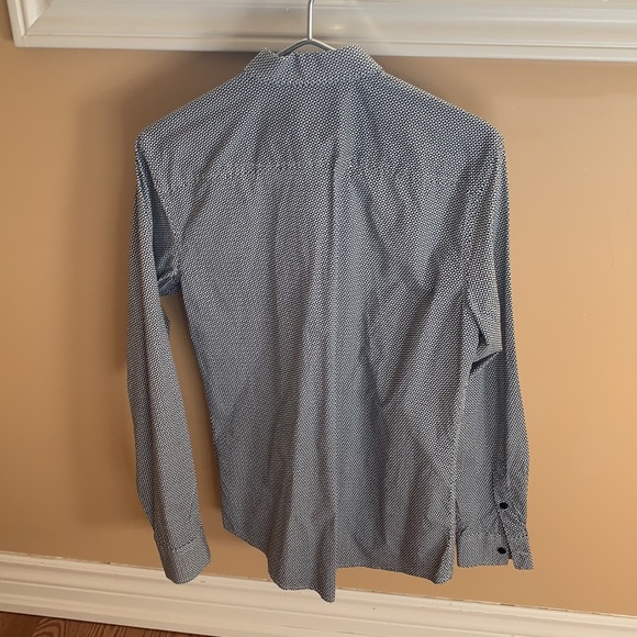Armani exchange patterned dress shirt size S - Picture 2 of 3